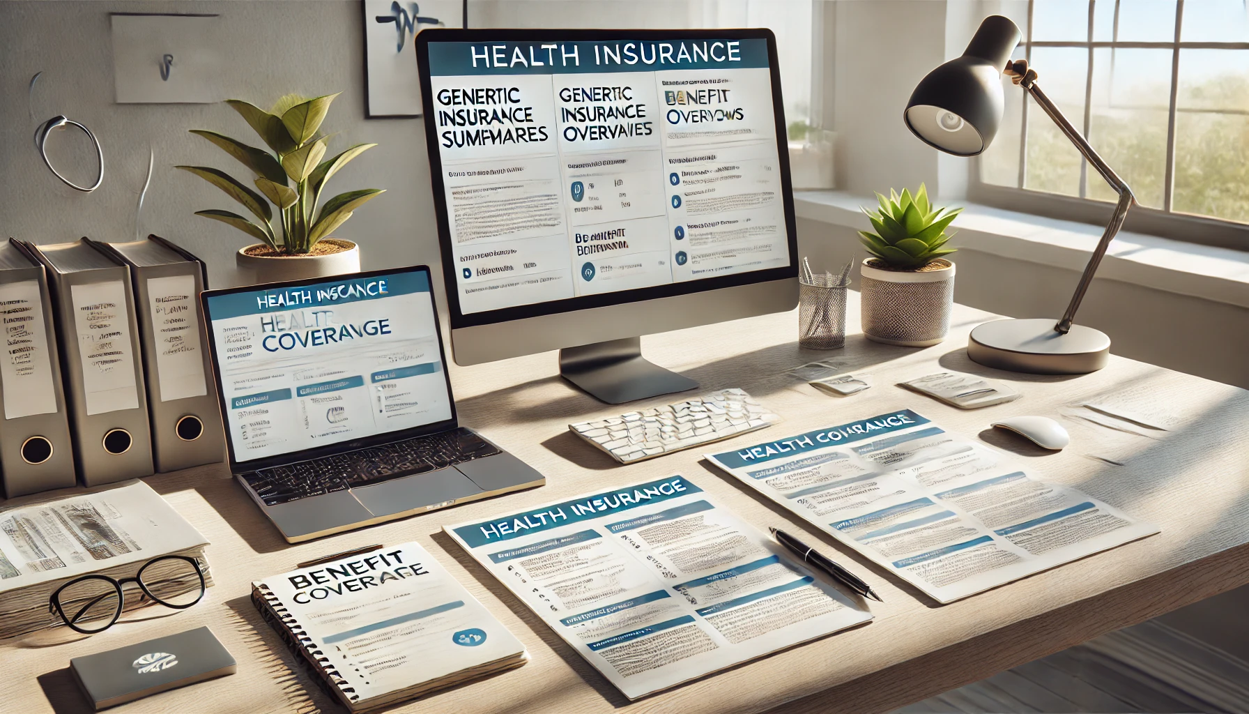 Health insurance documents
